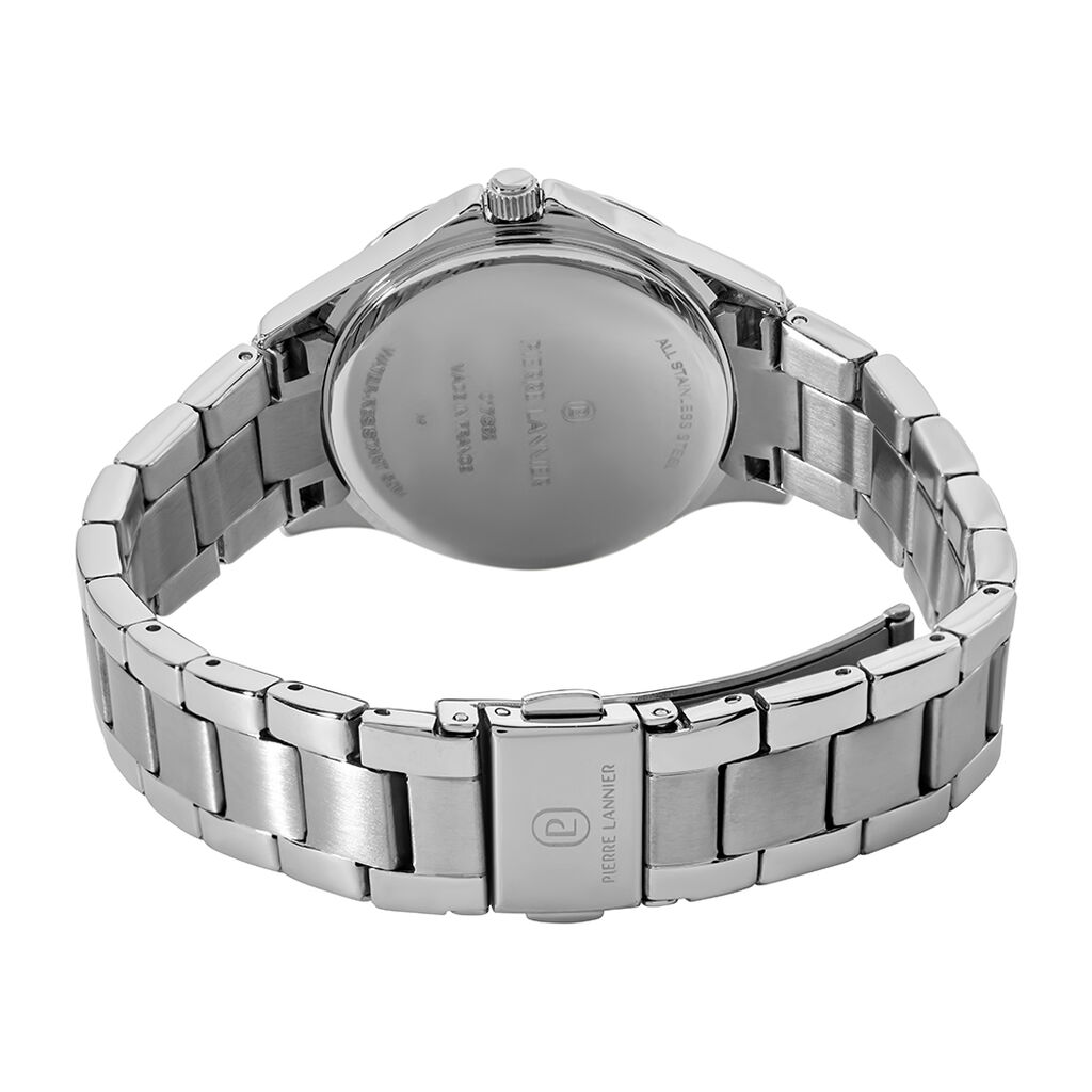Montre Pierre Lannier Metropolitain Argent&eacute; - Montres Femme | Histoire d&rsquo;Or