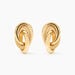 Boucles D'Oreilles Puces Nyx Or Jaune - Clous d'oreilles Femme | Histoire d&rsquo;Or