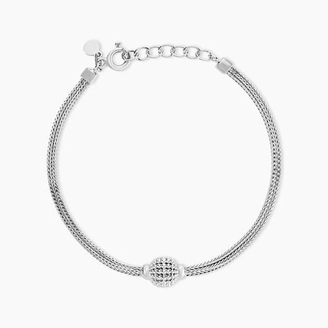 Bracelet Makana Argent Blanc - Bracelets Femme | Histoire d’Or