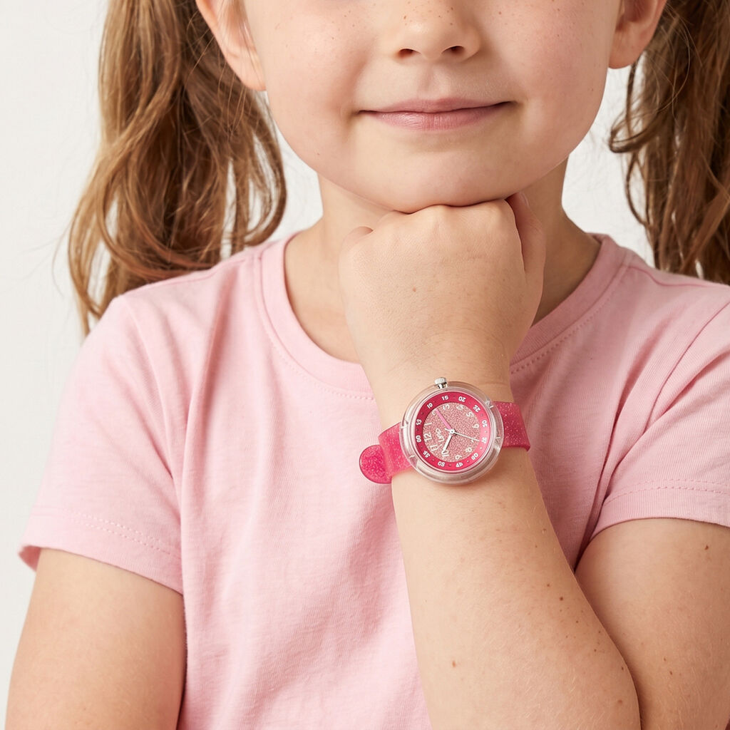Montre Upp Rose - Montres Enfant | Histoire d&rsquo;Or