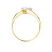 Bague Solitaire Lysia Or Jaune Diamant