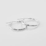 Cr&eacute;oles Cayla Or Blanc - Boucles d'oreilles cr&eacute;oles Femme | Histoire d&rsquo;Or