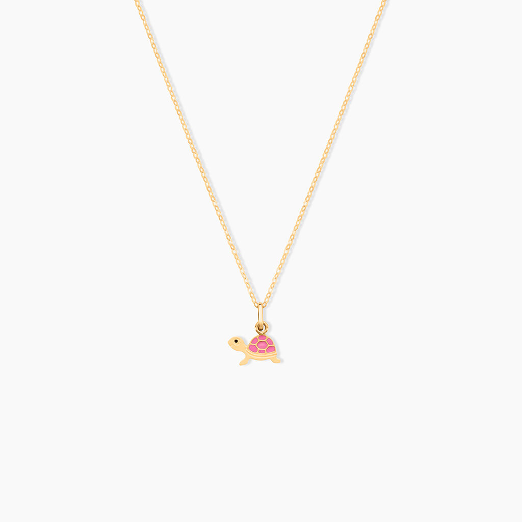 Collier Cali Tortue Or Jaune - Colliers Enfant | Histoire d&rsquo;Or