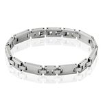 Bracelet Mica Acier Gris - Bracelets Homme | Histoire d&rsquo;Or