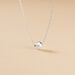 Collier Nassiera Argent Blanc - Colliers fantaisie Femme | Histoire d’Or