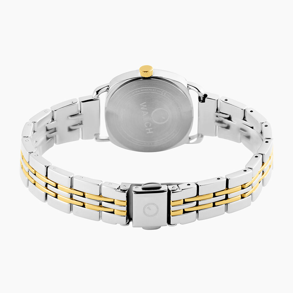 Montre O Watch Geometric Blanc - Montres Femme | Histoire d’Or