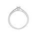 Bague Finella Platine Blanc Diamant - Bagues solitaires Femme | Histoire d’Or