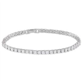 Bracelet Elios Argent Blanc Oxyde De Zirconium - Bracelets Femme | Histoire d’Or