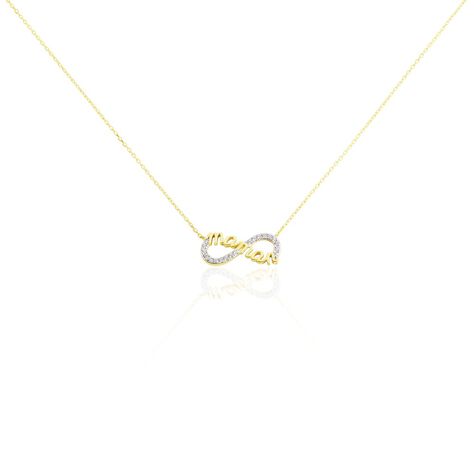 Collier Heimdall Or Jaune Oxyde De Zirconium - Colliers Femme | Histoire d&rsquo;Or