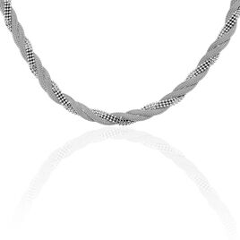 Collier Sheridan Argent Blanc - Colliers Femme | Histoire d’Or