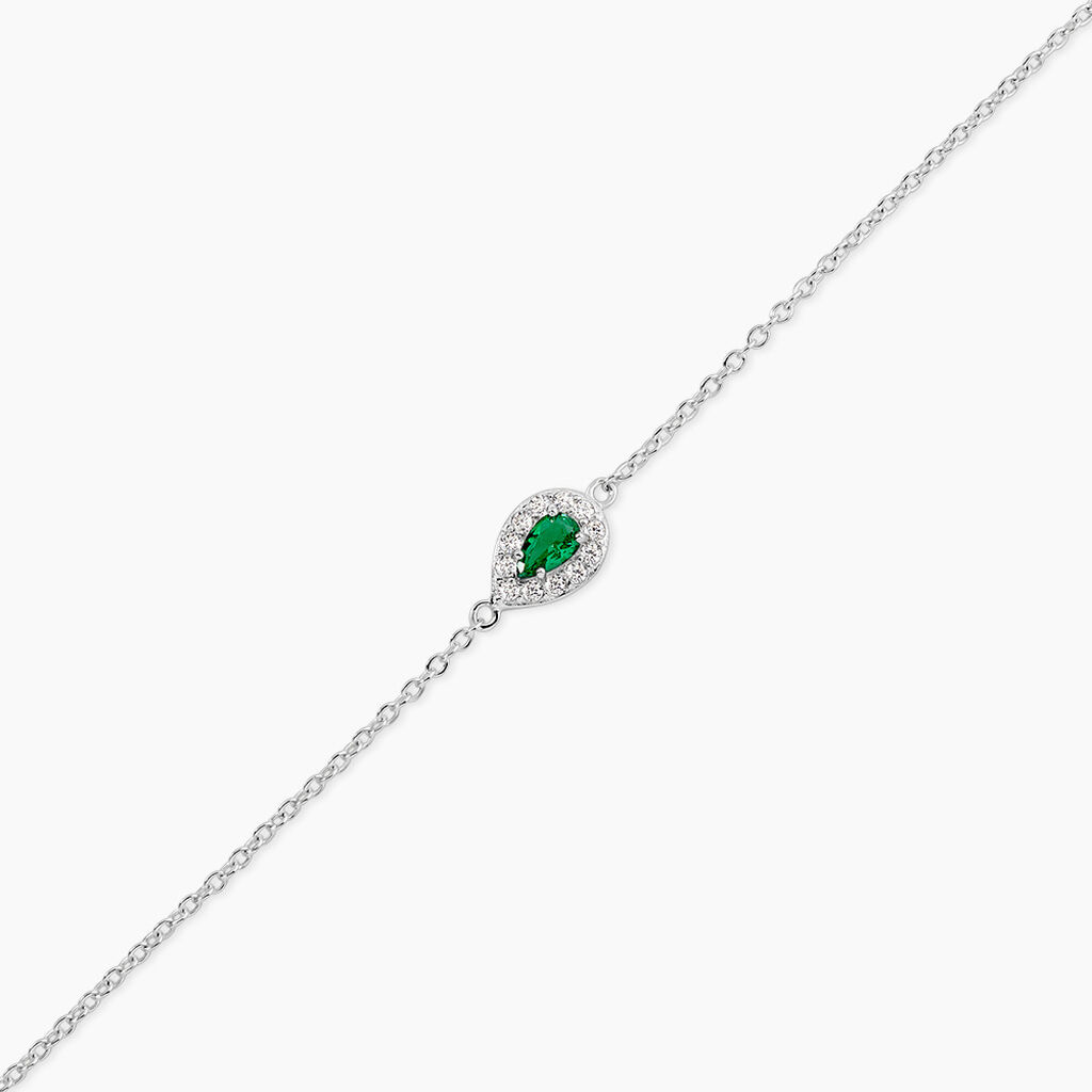 Bracelet Tania Argent Blanc Oxyde De Zirconium - F&ecirc;te des m&egrave;res Femme | Histoire d&rsquo;Or