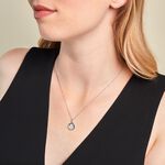 Collier Argent Eugenien Oxydes De Zirconium - Colliers fantaisie Femme | Histoire d&rsquo;Or