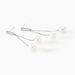 Boucles D'oreilles Pendantes Giacomo Or Blanc Perle De Culture - Boucles d'oreilles pendantes Femme | Histoire d’Or