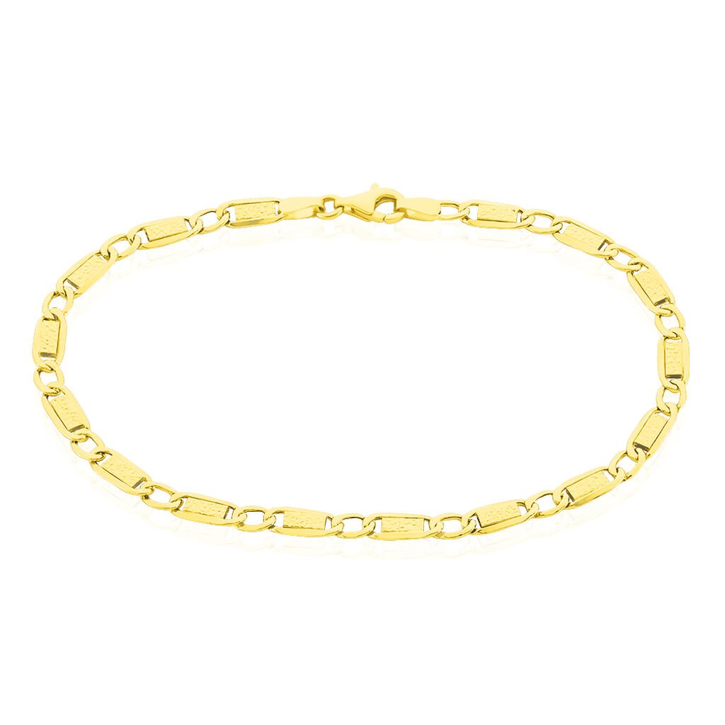 Bracelet Danae Plaquette Or Jaune - Bracelets chaîne Femme | Histoire d’Or