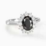 Bague Solitaire Gabor Argent Blanc Oxyde De Zirconium - Bagues solitaires Femme | Histoire d&rsquo;Or