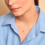 Collier Amiliana Argent Blanc Oxyde De Zirconium - Colliers fantaisie Femme | Histoire d&rsquo;Or