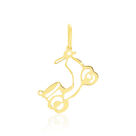 Pendentif Julius Scooter Or Jaune - Pendentifs Famille | Histoire d’Or