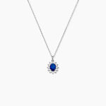 Collier Perez Argent Blanc Oxyde De Zirconium - Colliers fantaisie Femme | Histoire d&rsquo;Or