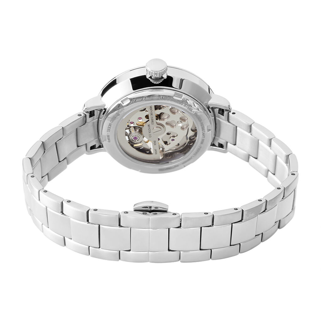 Montre Pierre Lannier Automatique 35 Acier Argenté - Montres Femme | Histoire d’Or