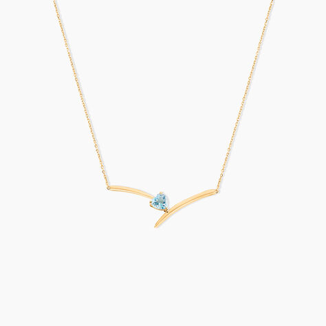 Collier Renaldine Or Jaune Topaze - Colliers Femme | Histoire d’Or