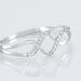 Bague Loula Or Blanc Diamant - Bagues avec pierre Femme | Histoire d’Or