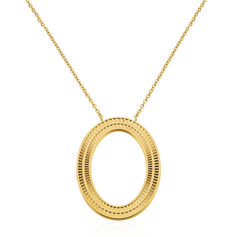 Collier Sautoir Agostino Acier Jaune - Colliers fantaisie Femme | Histoire d’Or