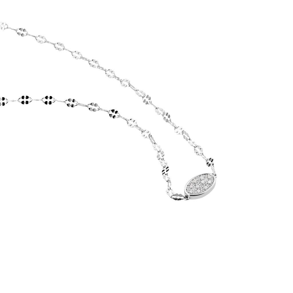 Collier Argent Lars Oxyde De Zirconium - Colliers fantaisie Femme | Histoire d’Or