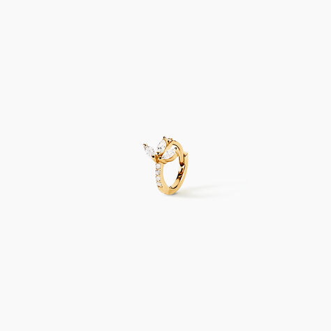 Piercing D'oreille Unitaire  Cyrano Or Jaune Oxyde De Zirconium - Bijoux Femme | Histoire d’Or
