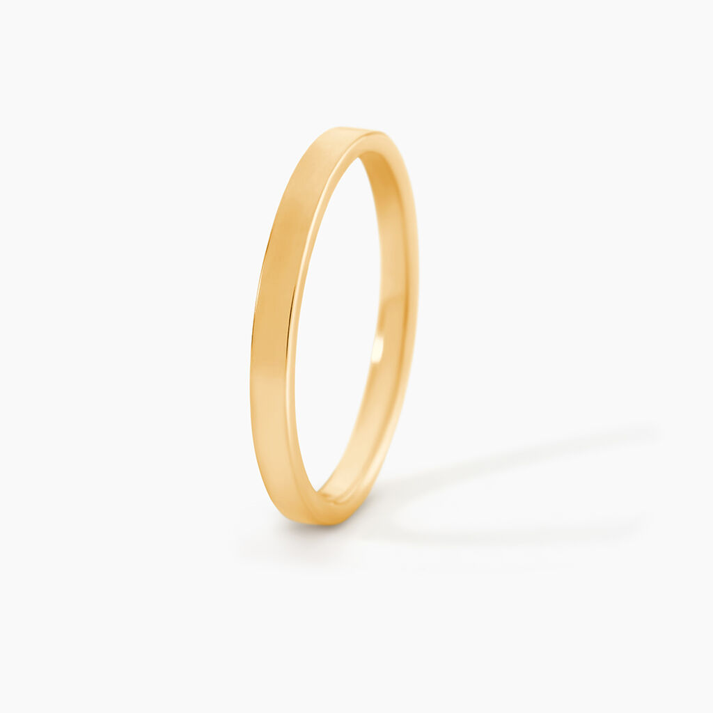 Alliance Judoca Or Jaune  - Alliances 18 carats Unisex | Histoire d&rsquo;Or