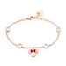 Bracelet Disney Acier Doré Rose Oxyde - Bracelets fantaisie Femme | Histoire d’Or