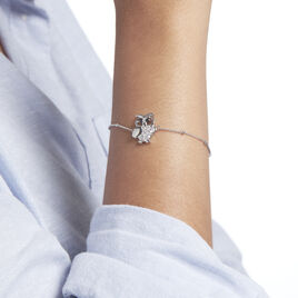 Bracelet Argent Trine Oxydes De Zirconium - Bracelets fantaisie Femme | Histoire d’Or