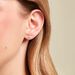 Boucles D'oreilles Puces Isaora Or Jaune Oxyde De Zirconium - Clous d'oreilles Famille | Histoire d’Or