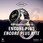 Montre Connect&eacute;e Fossil Gen 6 - Montres connect&eacute;es  | Histoire d&rsquo;Or