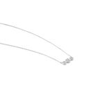 Collier Or Blanc Abital Diamants - Colliers Femme | Histoire d&rsquo;Or