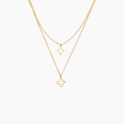 Collier Narendra Or Jaune - Colliers doubles et triples cha&icirc;nes Femme | Histoire d&rsquo;Or