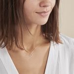 Collier Gisa Jaune Diamant Blanc - Colliers Femme | Histoire d&rsquo;Or