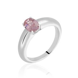 Bague Solitaire Antoinon Argent Oxyde De Zirconium - Bagues solitaires Femme | Histoire d’Or