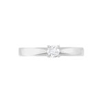 Bague Solitaire Tahyna Or Blanc Diamant - Bagues solitaires Femme | Histoire d&rsquo;Or