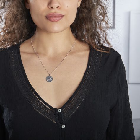 Collier Astr Argent Oxydes De Zirconium - Colliers Zodiaque Femme | Histoire d’Or