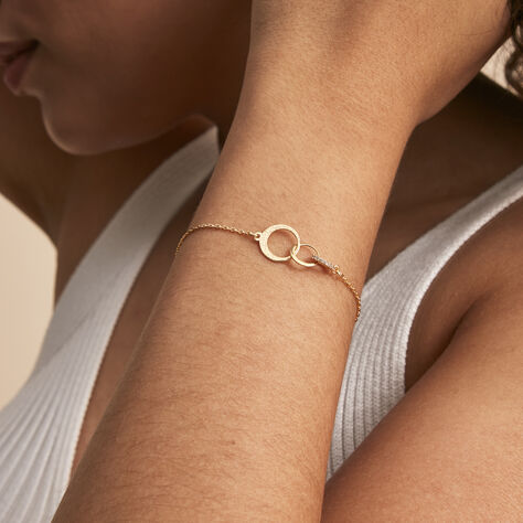 Bracelet Jenni Plaqué Or Jaune Oxyde De Zirconium - Bracelets Femme | Histoire d’Or