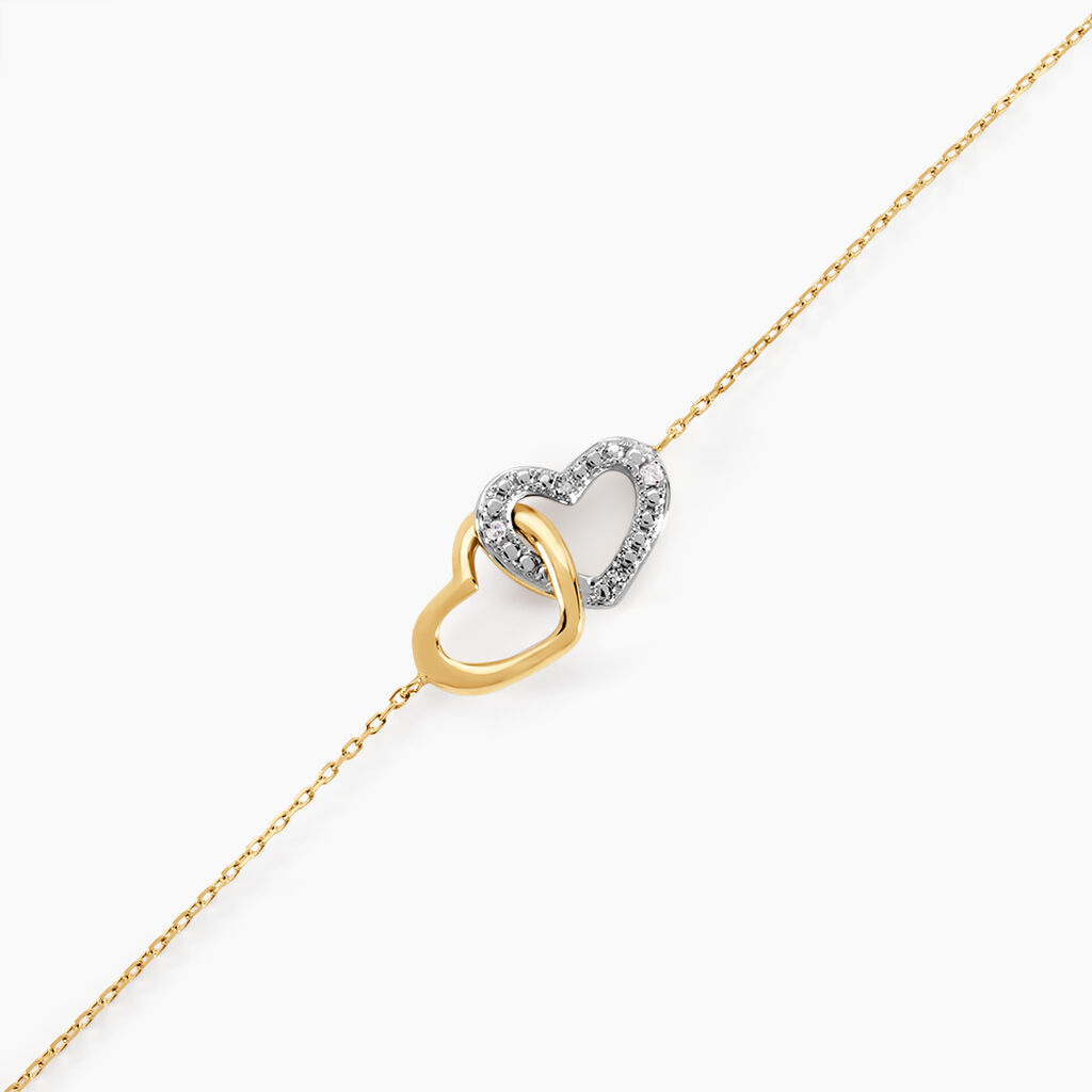 Bracelet Marciane Or Jaune Diamant - Bracelets Femme | Histoire d’Or