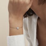 Bracelet Argent Blanc Maximille Oxydes De Zirconium - Bracelets Femme | Histoire d&rsquo;Or