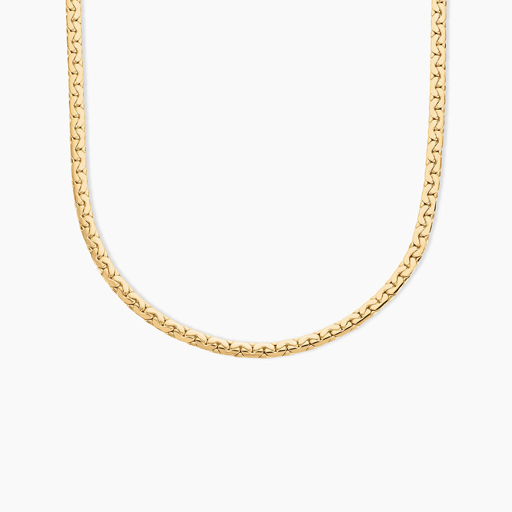 Collier Ivy Maille Haricot Or Jaune - Chaines Femme | Histoire d&rsquo;Or