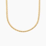 Collier Ivy Maille Haricot Or Jaune - Chaines Femme | Histoire d&rsquo;Or