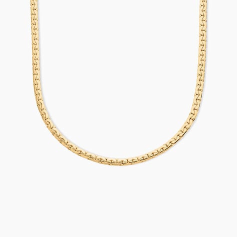 Collier Ivy Maille Haricot Or Jaune - Chaines Femme | Histoire d&rsquo;Or