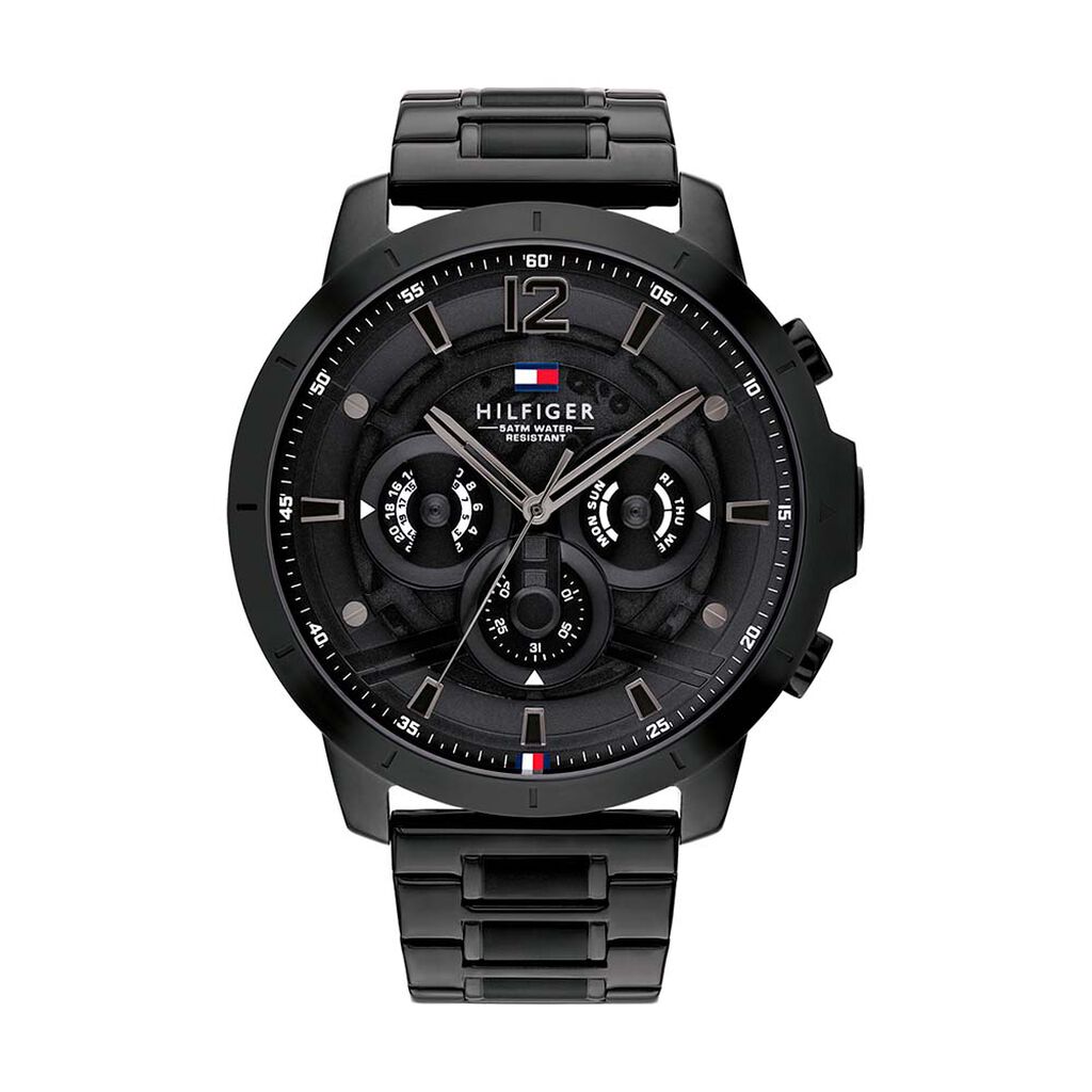 Montre Tommy Hilfiger Luca Noir - Montres Homme | Histoire d’Or
