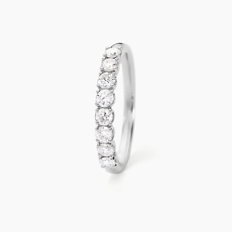 Alliance Hera Or Blanc Diamant - Alliances Femme | Histoire d&rsquo;Or