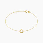 Bracelet Caius Or Jaune Oxyde De Zirconium - Bracelets Femme | Histoire d&rsquo;Or