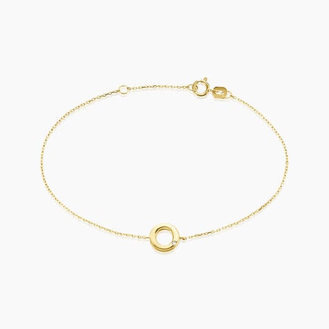 Bracelet Caius Or Jaune Oxyde De Zirconium - Bracelets Femme | Histoire d&rsquo;Or