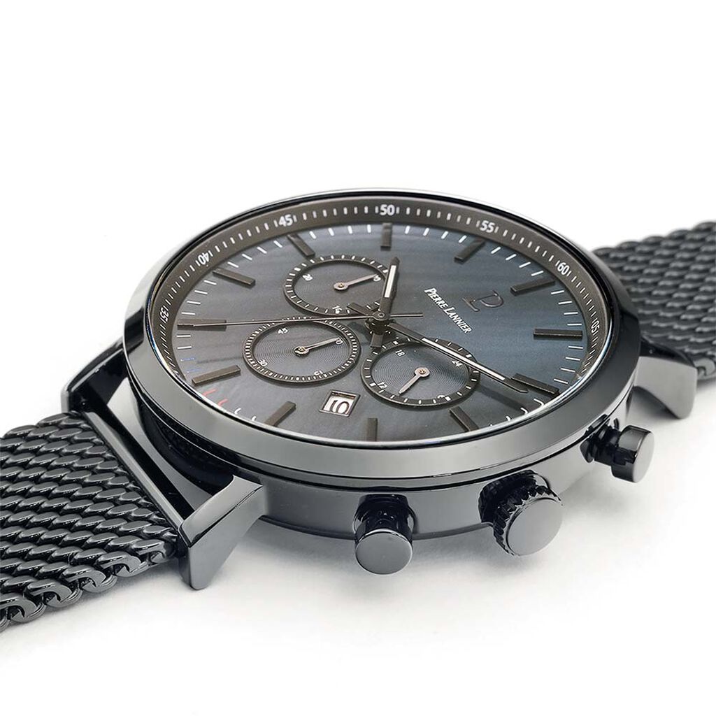 Montre Pierre Lannier Baron Noir - Montres Homme | Histoire d’Or